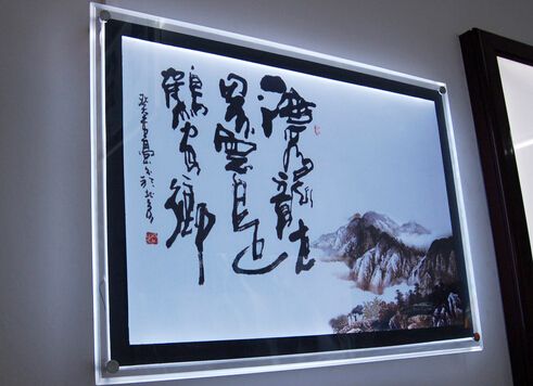 水晶灯箱